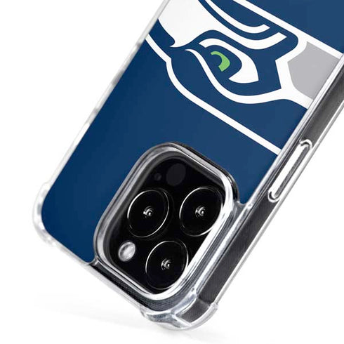NFL Seattle Seahawks Large Logo iPhone 16 Pro MagSafe Case